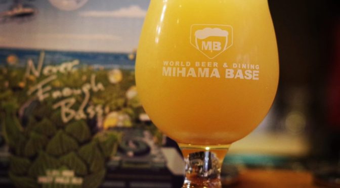 【稲毛海岸】West Coast Brewing　Never Enough Bass開栓！！